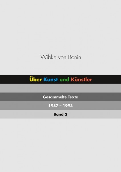 Über Kunst und Künstler Band 2