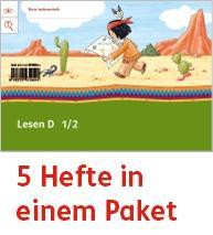 Mein Indianerheft. Lesen D. Arbeitsheft Klasse 1/2 (5-er Paket)