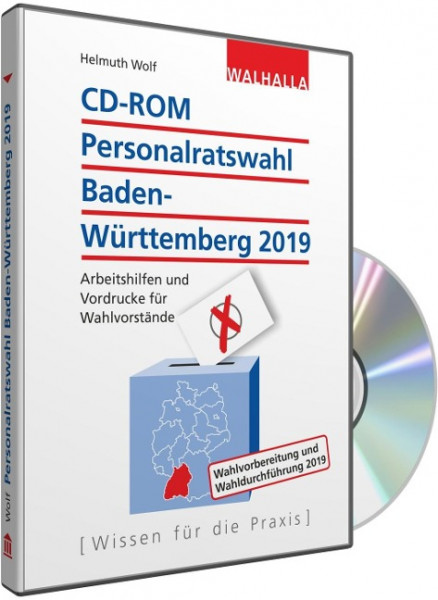 Personalratswahl Baden-Württemberg 2019 CD-ROM