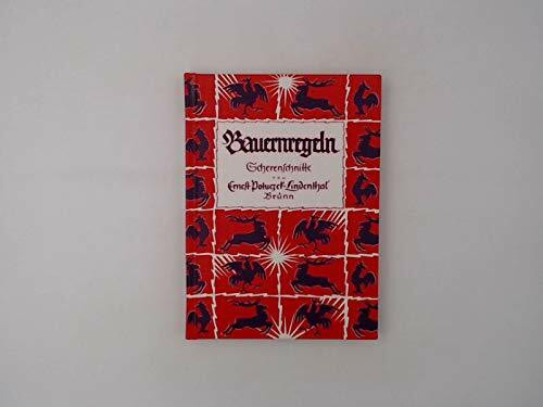 Bauernregeln. Scherenschnitte von Ernest Poluczek-Lindenthal