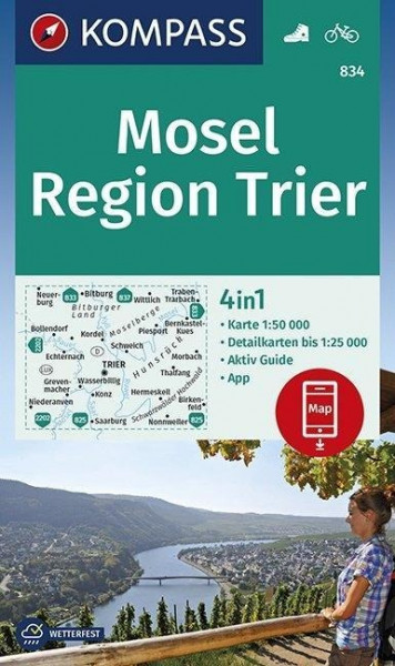 Mosel, Region Trier 1:50 000