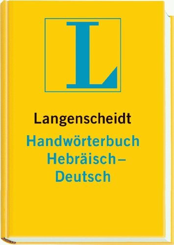 Langenscheidt Handwörterbuch Hebräisch-Deutsch