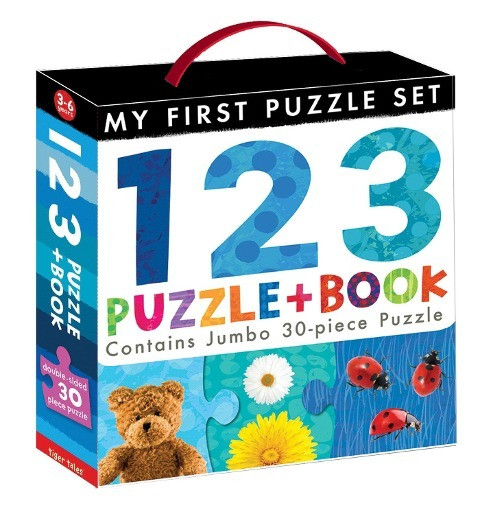 123 Puzzle and Book [With Puzzle]