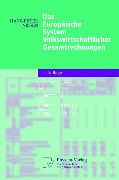 Das Europäische System Volkswirtschaftlicher Gesamtrechnungen