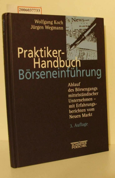 Praktiker- Handbuch Börseneinführung