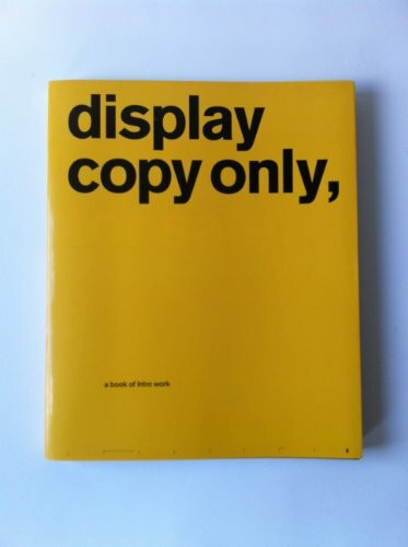 Display Copy Only,