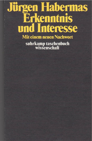 Erkenntnis und Interesse. 4. Auflage.