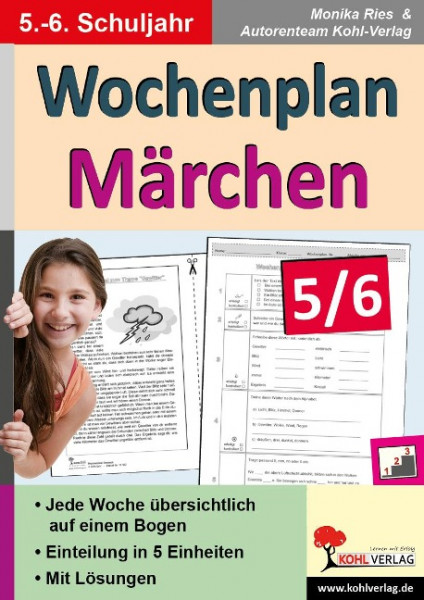 Wochenplan Märchen 5/6