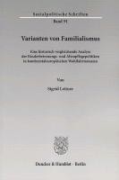 Varianten von Familialismus.