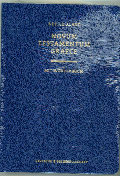 Nestle-Aland Novum Testamentum Graece