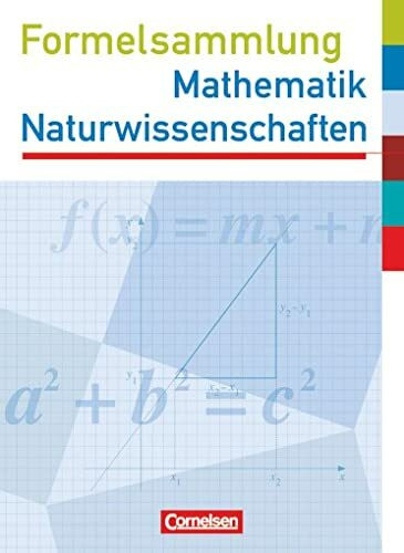 Formelsammlungen Sekundarstufe I - Hessen: Mathematik - Naturwissenschaften - Formelsammlung mit Prüfungseinleger