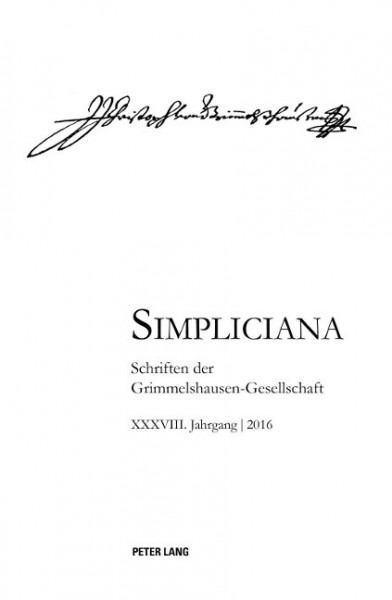 Simpliciana XXXVIII (2016)
