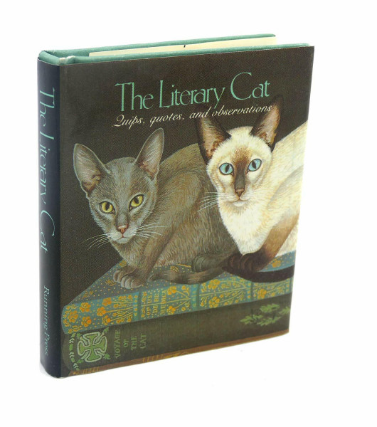 The Literary Cat: Miniature Edition: Quips, Quotes and Observations (Miniature Editions)