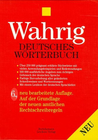 Wahrig Deutsches Worterbuch