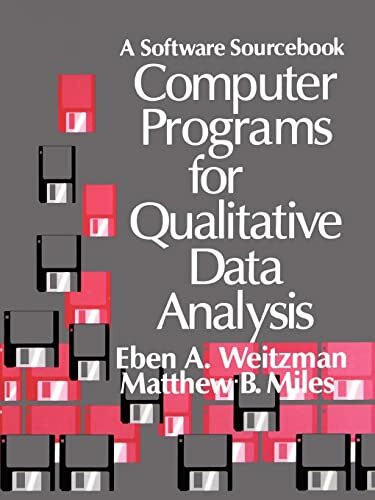 Computer Programs for Qualitative Data Analysis: A Software Sourcebook