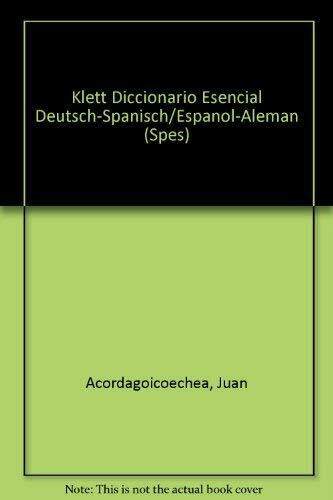 Taschenworterbuch Deutsch-spanisch/espanol-aleman Klett-vox (Spes)