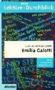 Gotthold Ephraim Lessing: Emilia Galotti