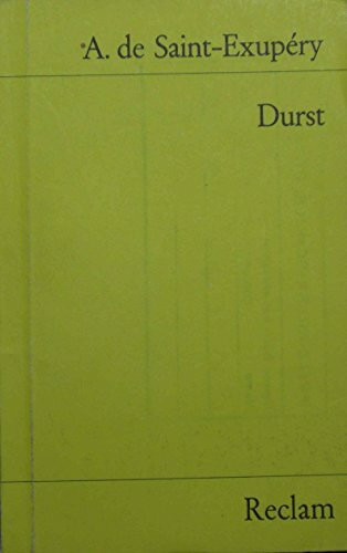 Durst (Reclams Universal-Bibliothek)