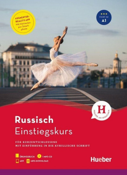 Einstiegskurs Russisch für Kurzentschlossene / Buch + 1 MP3-CD + MP3-Download + Augmented Reality App