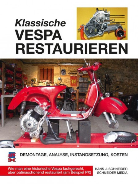 Klassische Vespa restaurieren