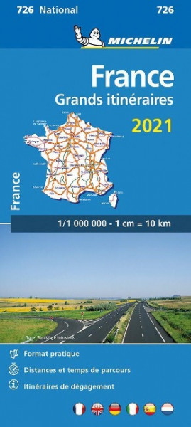 Michelin Frankreich Fernrouten 2021