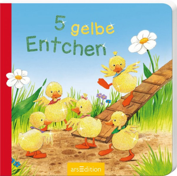 5 gelbe Entchen (5er Mini)