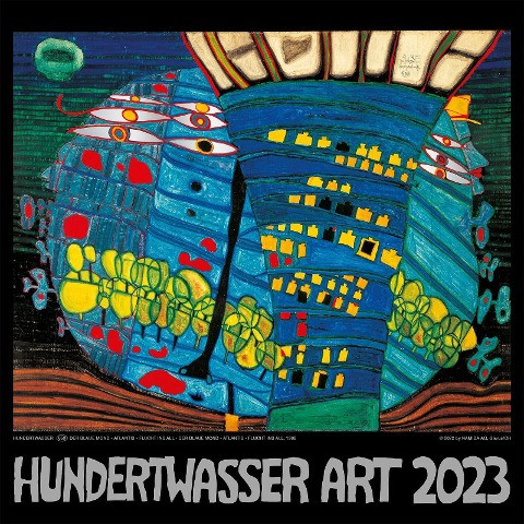 Hundertwasser Broschürenkalender Art 2023