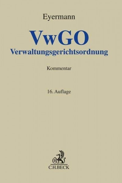 Verwaltungsgerichtsordnung. VwGO: Kommentar (Grauer Kommentar)