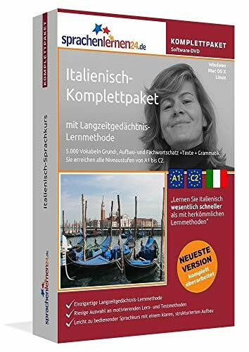 Sprachenlernen24.de Italienisch-Komplettpaket (Sprachkurs): DVD-ROM für Windows/Linux/Mac OS X inkl. integrierter Sprachausgabe mit über 5700 Vokabeln ... mit über 5700 Vokabeln und Redewendungen