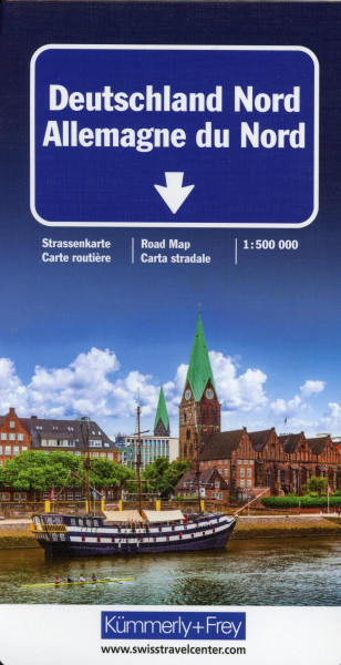 KuF Deutschland Straßenkarte Nord 1 : 500 000
