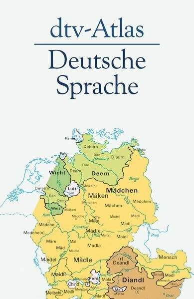 dtv-Atlas zur deutschen Sprache. Tafeln und Texte mit Mundart-Karten, 3025
