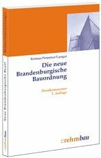 Die neue Brandenburgische Bauordnung: Handkommentar