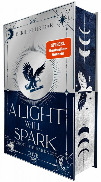 A Light Will Spark (School of Darkness 2): Romantische Dark Academia Fantasy der SPIEGEL-Bestsellerautorin | Schmuckausgabe mit Lesebändchen und limitiertem Motiv-Farbschnitt