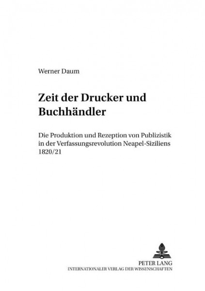 Zeit der Drucker und Buchhändler