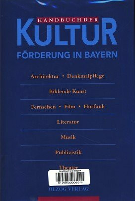 Handbuch der Kulturförderung in Bayern