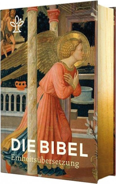 Die Bibel mit Bildmotiven von Engeln