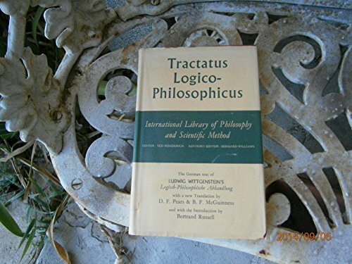 Werkausgabe, 8 Bde., Bd.1, Tractatus logico-philosophicus