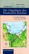 Deutsche Ostgebiete des Deutschen Reiches. 1 : 1 000 000. Stand 31. 12. 1937