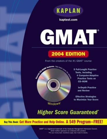 Kaplan GMAT 2004 with CDROM