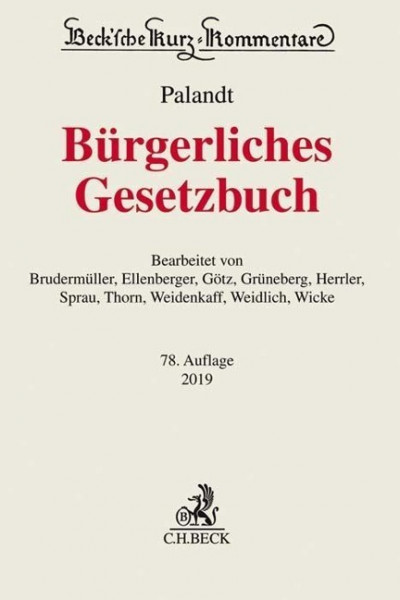 Bürgerliches Gesetzbuch