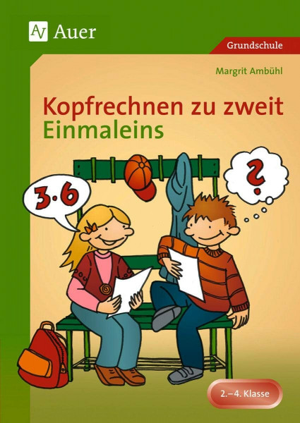 Kopfrechnen zu zweit - Einmaleins, Klasse 2-4