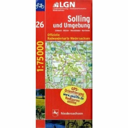 Topographische Sonderkarten Niedersachsen. Sonderblattschnitte auf der Grundlage der amtlichen topographischen Karten, meistens grösseres ... Holzminden, Northeim. GPS-Orientierung