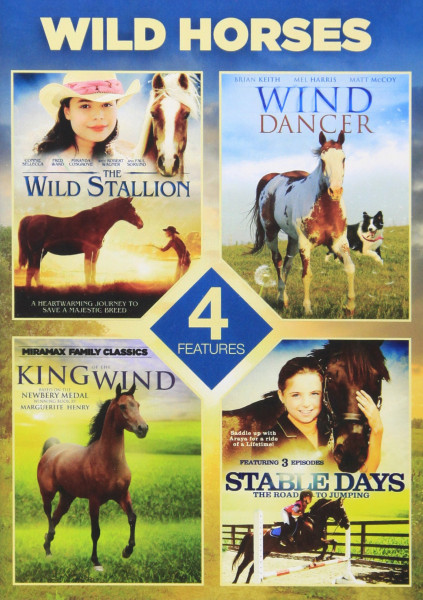 4-Film Wild Horses [Import USA Zone 1]