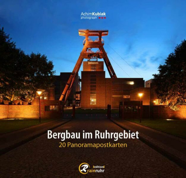 Bergbau im Ruhrgebiet: Panoramapostkartenbuch