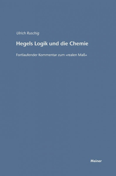 Hegels Logik und die Chemie