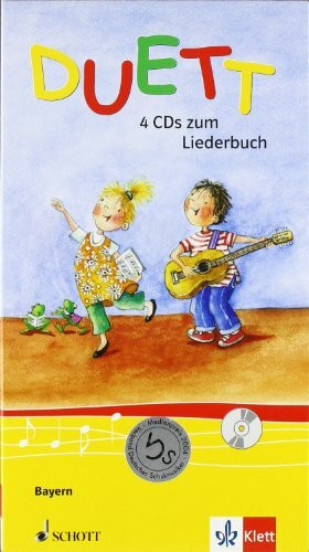 Duett / 4 CDs zum Liederbuch 1.-4. Schuljahr. Ausgabe Bayern: Originalaufnahmen und Playbacks