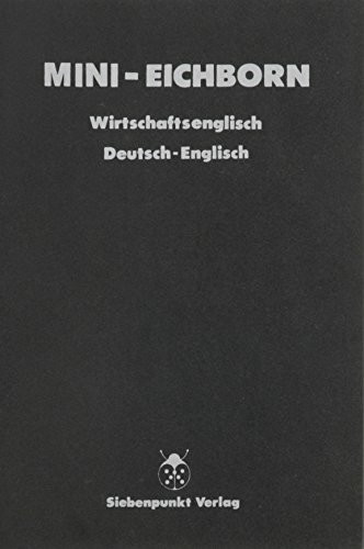 Mini-Eichborn Wirtschaftsenglisch: Deutsch-Englisch