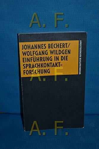 Einführung in die Sprachkontaktforschung