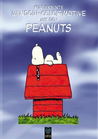 Kunterbunte Window-Color-Motive - Motive mit den Peanuts