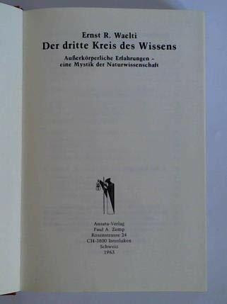 Der dritte Kreis des Wissens